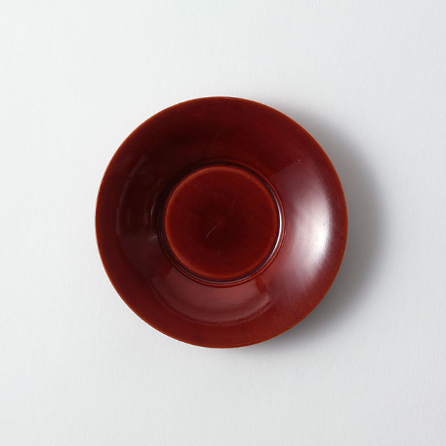 飛騨高山　春慶塗り茶托