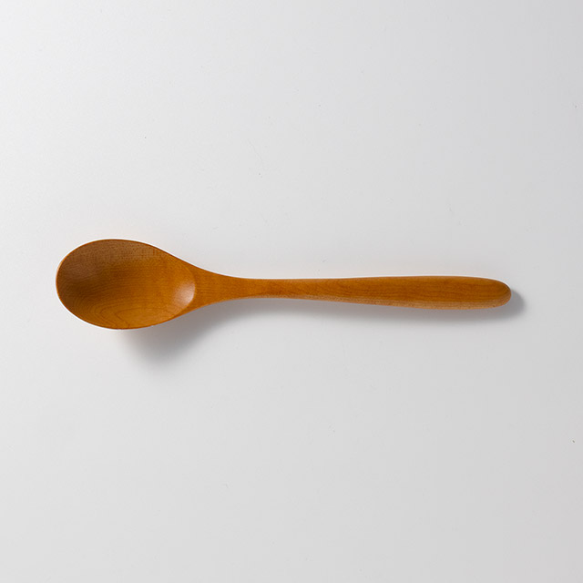 木製(白木)スプーン L-19cm