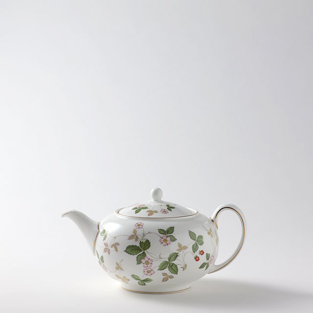 ウェッジウッド　ワイルドストロベリー　ティーポット(ｸﾗｼｯｸ50%｜旧5,390円)