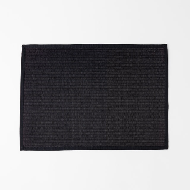 ランチョンマット 黒 IGUSA