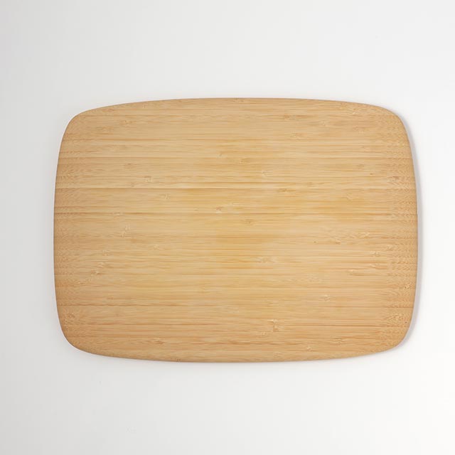 バンブーカッティングボード 白L