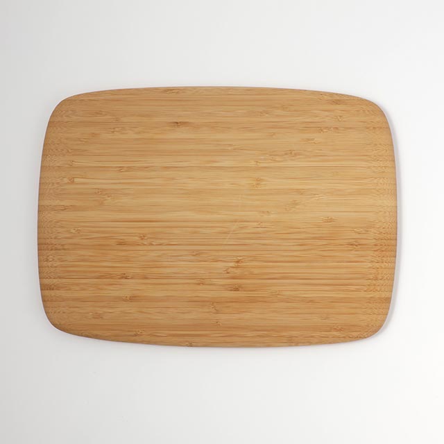 バンブーカッティングボード　ベージュ(L)