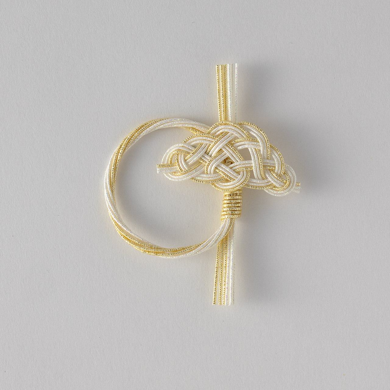 水引箸置き　松　金／白