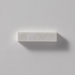 箸置き　人工大理石　白