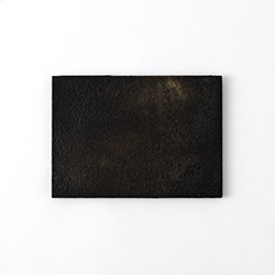 早水恵一郎　一閑張豆敷　ブラック　和紙