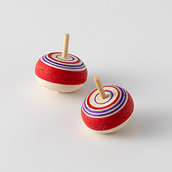 ミニずんぐりコマ飾り2個セット