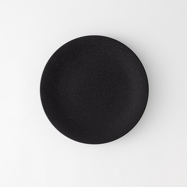 EARTHディナー皿　黒