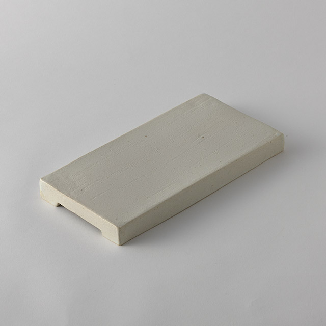 BAN　長角厚皿（マット白）