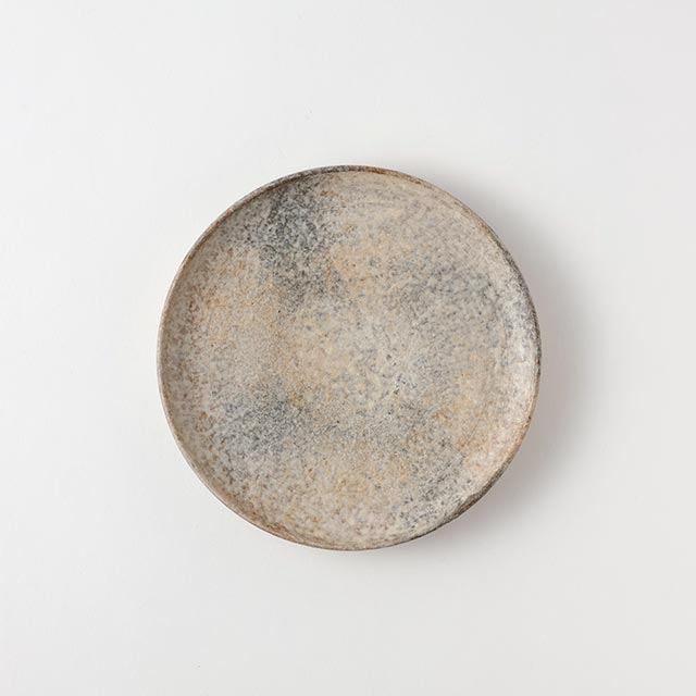 高木浩二 彩泥小皿 丸