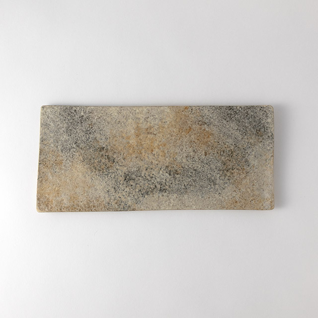 高木浩二 彩泥長角皿36cm