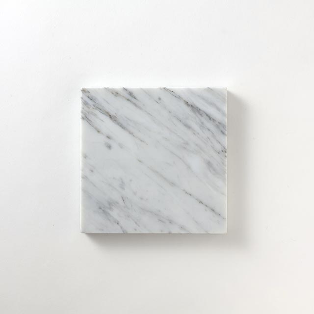大理石プレート ホワイト 14×14