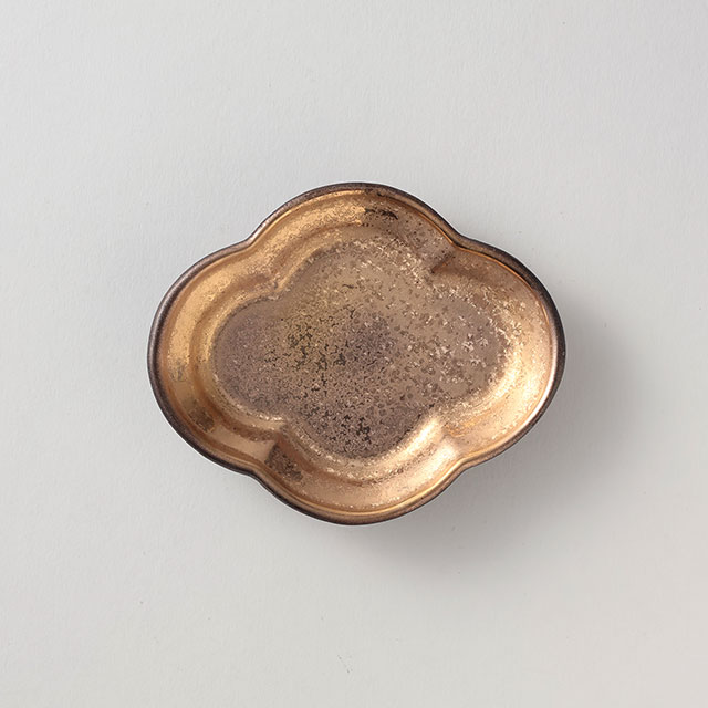 トレーフルプレート ゴールド