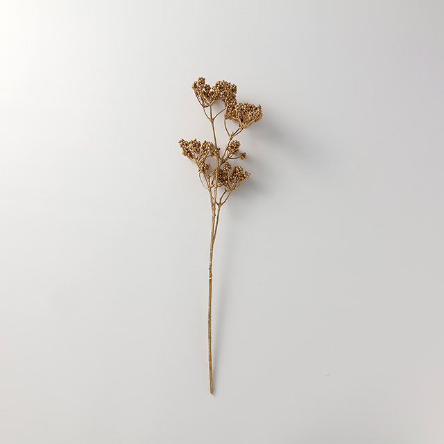 シルクフラワー マットタイニーベリー マットゴールド