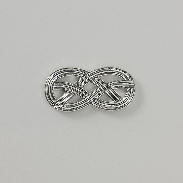 能作　抱きあわじ結び箸置き　錫