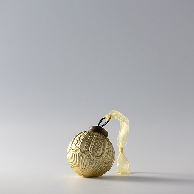 X'masオーナメント デコボール5cm 金