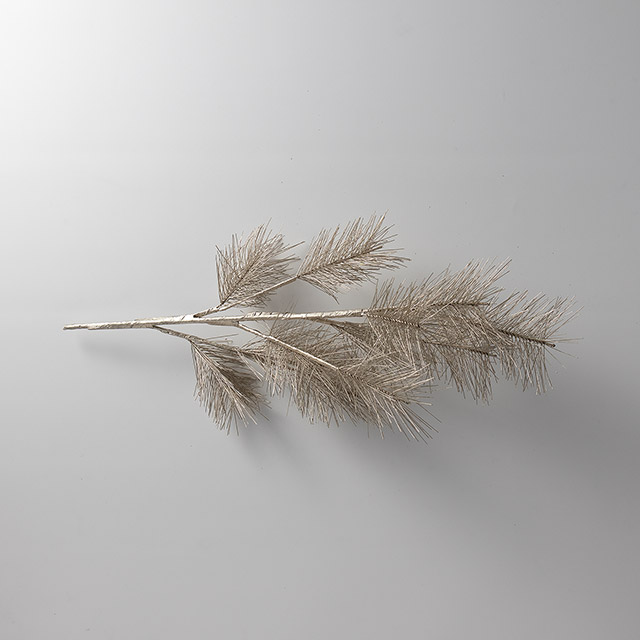 アートフラワー 松 シルバー枝