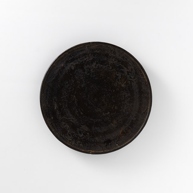 荒川蓮太郎 漆 盆皿7寸