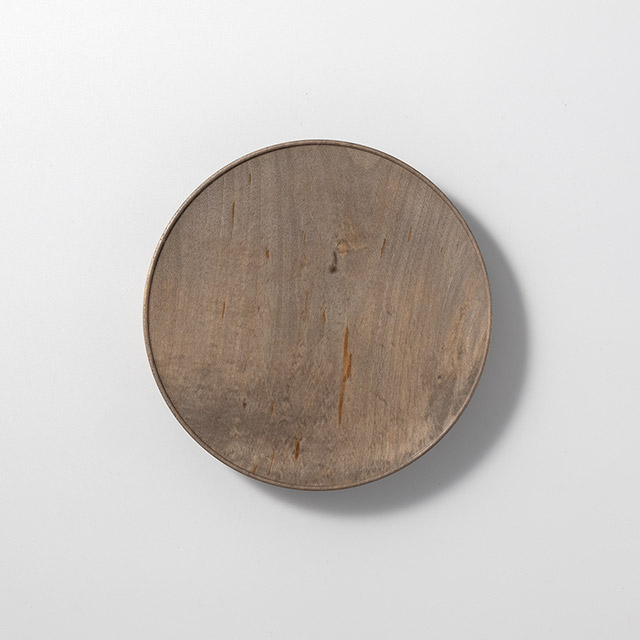 松本克也 菓子皿 楓 鉄媒染