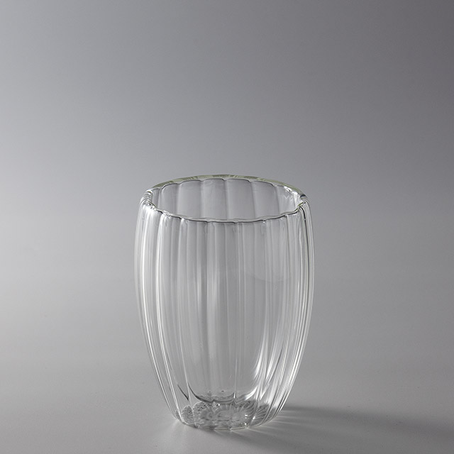 タンブラー 二層耐熱ガラス Nelly(M)