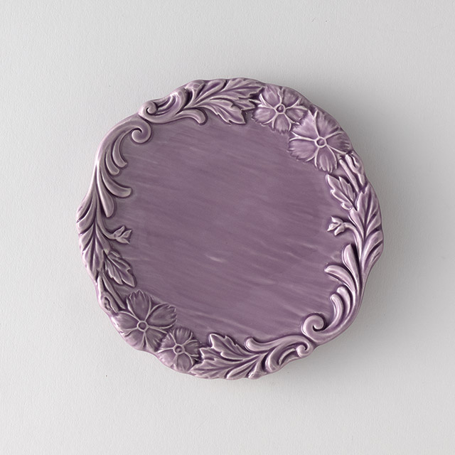 ELIOS MYFLOWER　15cm皿　パープル