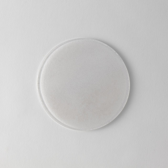 相馬佳織　ガラスプレート　みちかげクリア14.5cm