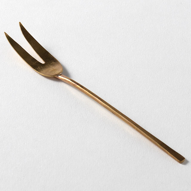 山田憲栄　ヒメフォーク　真鍮