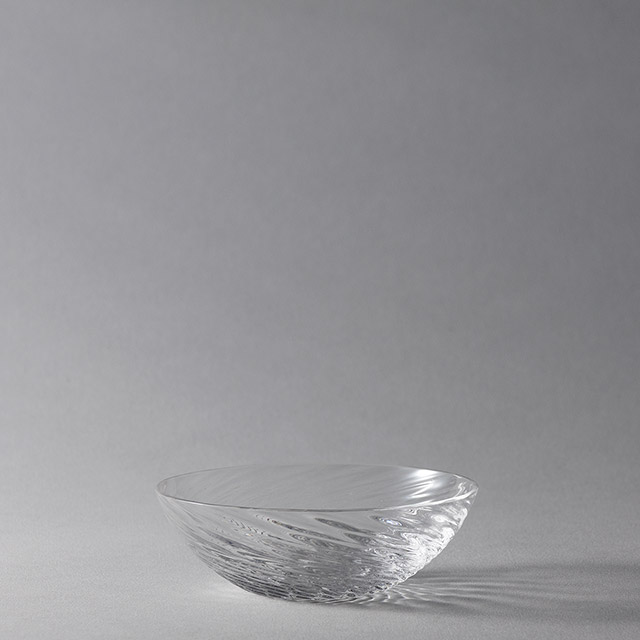 sghr ボラゴ 丸形小皿 9cm クリア