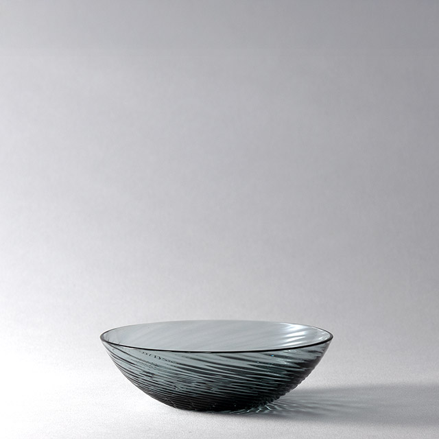 sghr　ボラゴ　丸形小皿　12cm　インディゴブルー