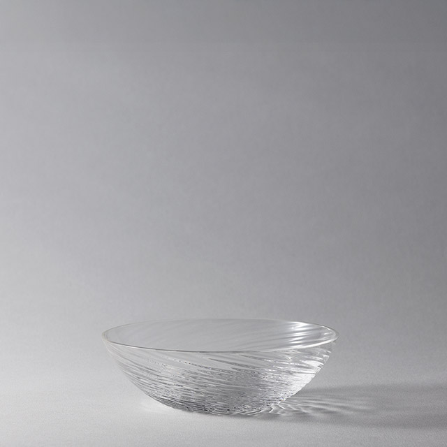 sghr ボラゴ 丸形小皿 12cm クリア