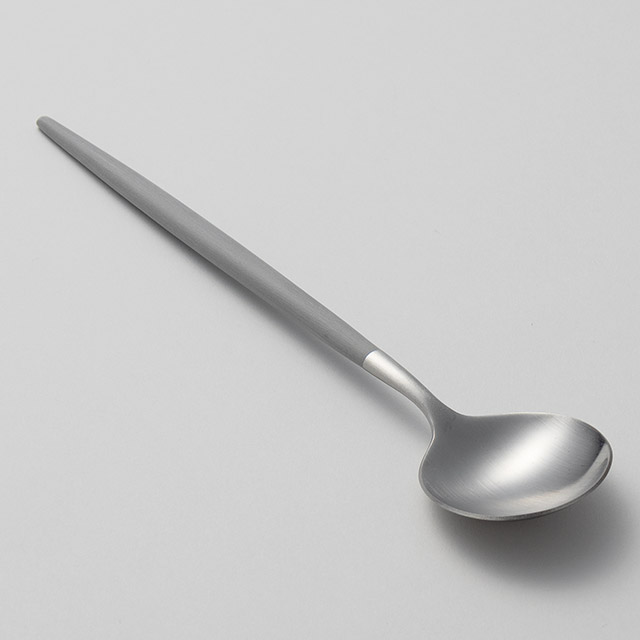 Cutipol　デザートスプーン　ゴア　ライトグレー
