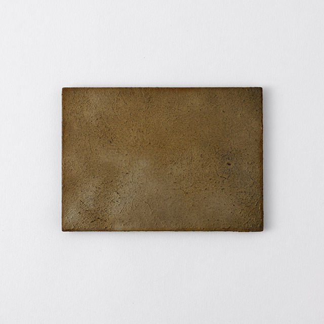 早水恵一郎　一閑張豆敷　ゴールド　和紙