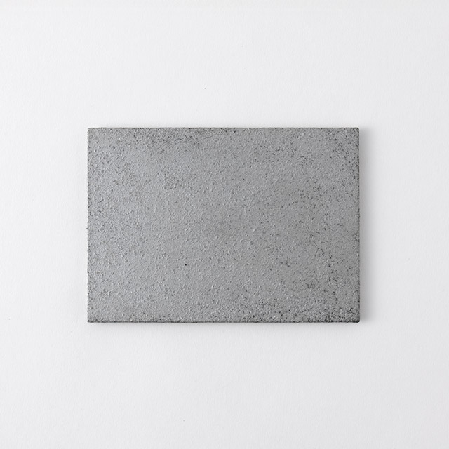 早水恵一郎 一閑張豆敷 シルバー 和紙