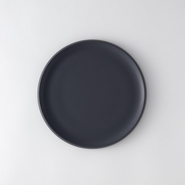 NIKKO 24cmプレート チャコールグレー