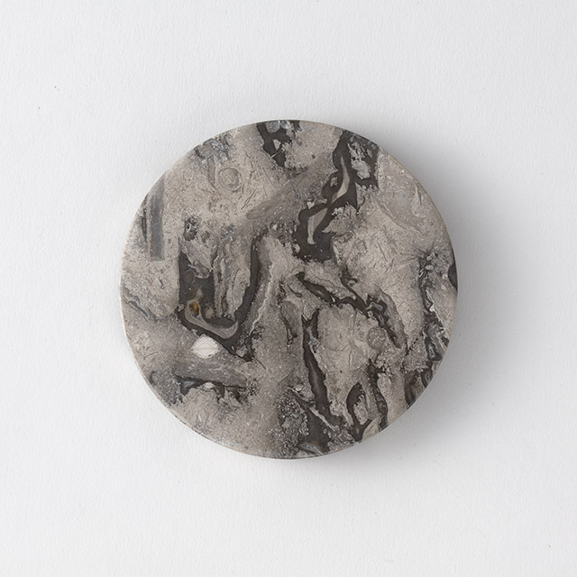 天然大理石丸コースター ジャワマーブル(B)