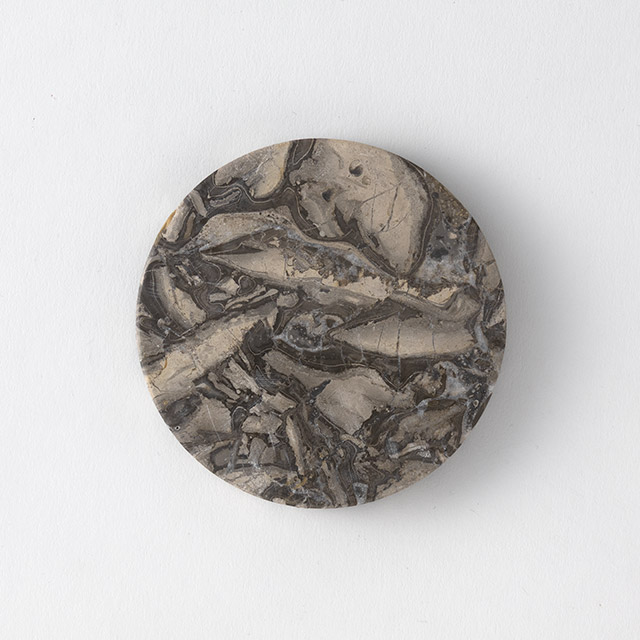 天然大理石丸コースター ジャワマーブル(C)