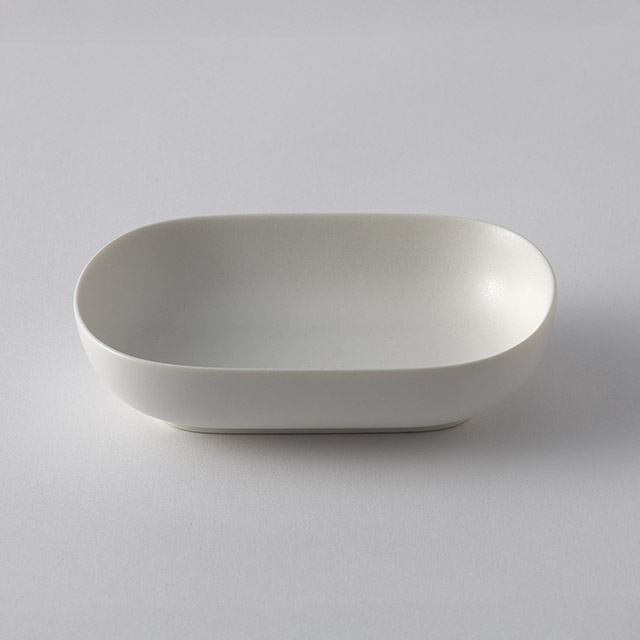 ReIRABO オーバル皿 S ホワイト