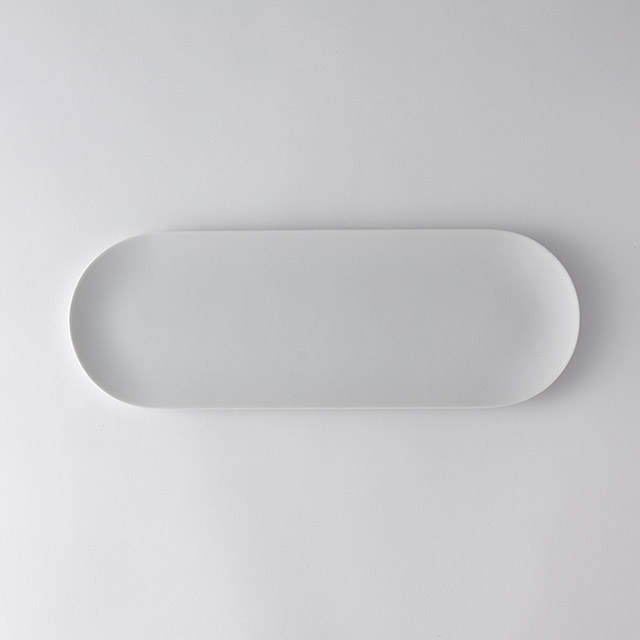 ロングカプセルプレート　白