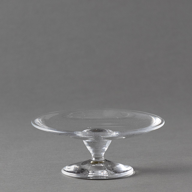 沖澤康平 ガラスコンポート 小