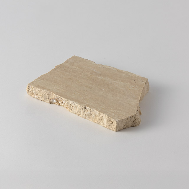 トラバーチン 端材プレート レクタ