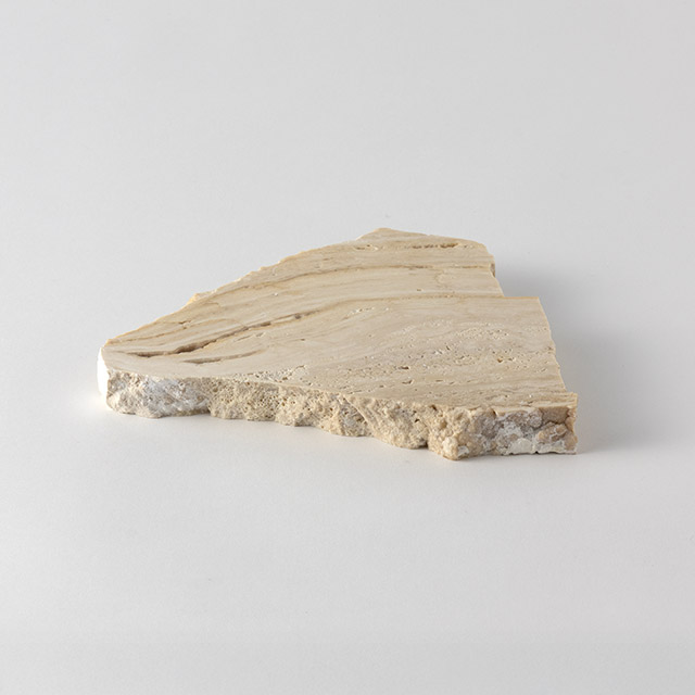 トラバーチン 端材プレート ウェーブ