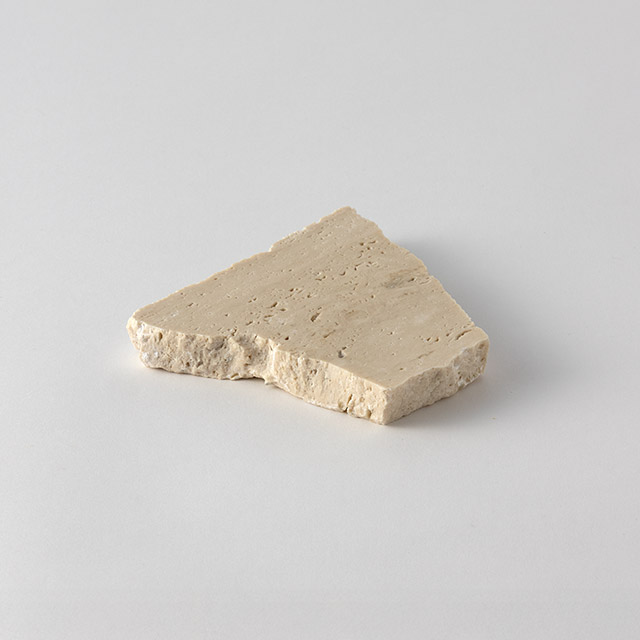 トラバーチン 端材プレート トラぺゾイド