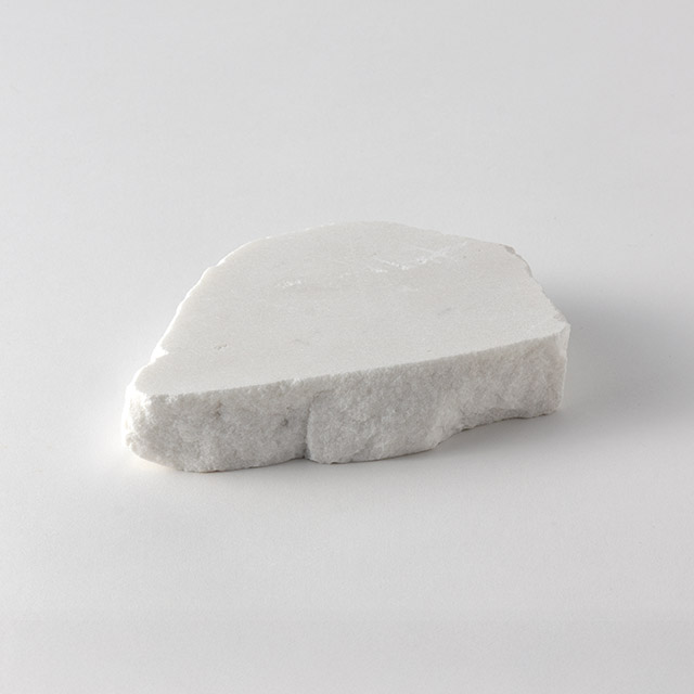 ホワイトマーブル 端材プレート スノー