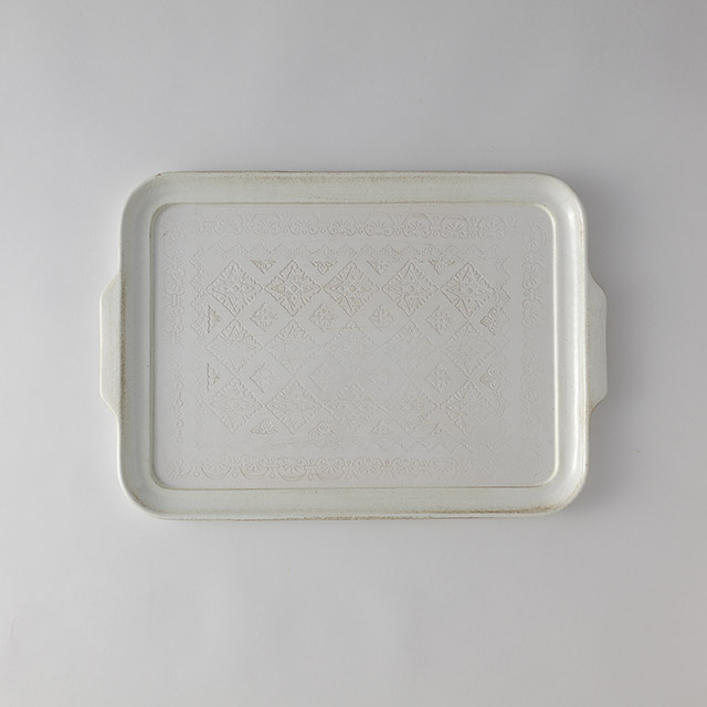 フィレンツェトレー Manico ポプラ材ホワイト