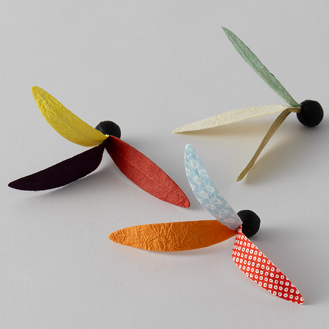 めでたや 和紙飾り羽根 3コ入