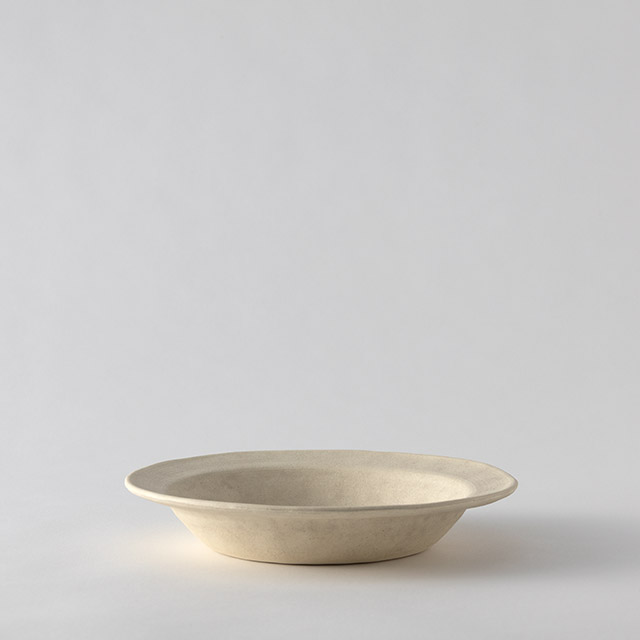 鈴木智子 リムボウル(白灰化粧)