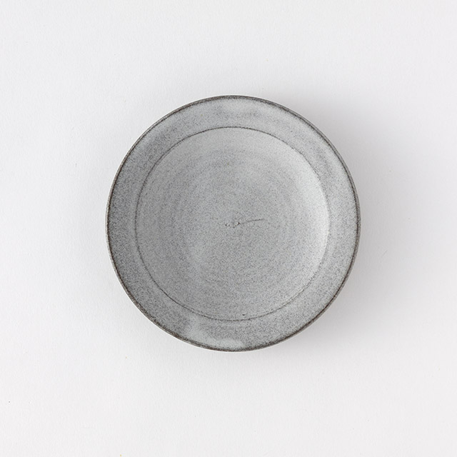 大野香織　リム小皿　おぼろ雲