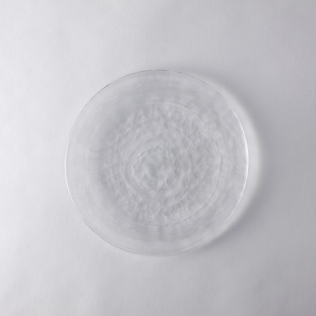 ガラスプレート240 クリア さざ波