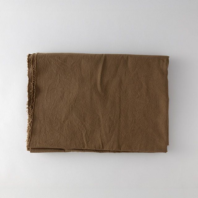 ZH　ウォッシュドコットン　テーブルクロス 　オークル