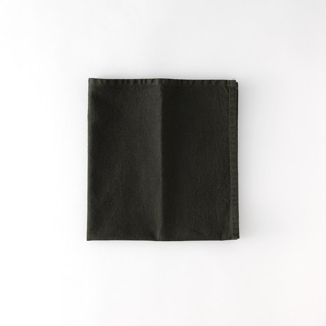 ZH ウォッシュドコットン ナプキン グリーン