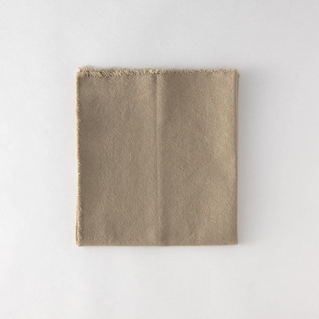 ZH ウォッシュドコットン ナプキン ベージュ